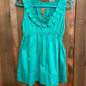 BCBG teal dress